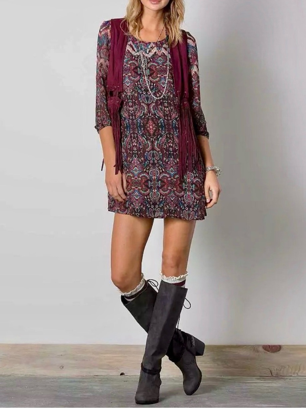 BKE Sole Ryerson Lace‑Up Boots — Size 7